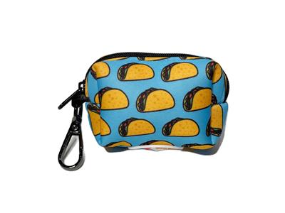 Blue Taco Tuesday | Poop Bag Holder | Dog Waste Bag Holder | Dog Walking Accessories