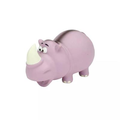 Coastal Pet Rascals Grunt Toys Rhino 6.5"