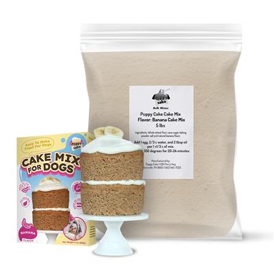 Bulk Puppy Cake - Dog Birthday Cake Mix - 5 lb. Bag
