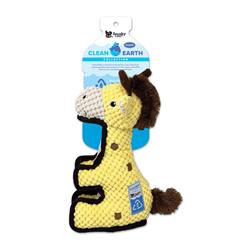 Spunky Pup Clean Earth Plush Giraffe