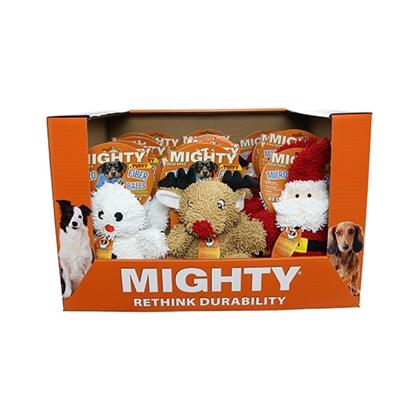 Mighty® Microfiber Ball Santa Snowman & Reindeer PDQ - 15 Units