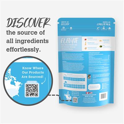 5.2 oz. Pouch, Salmon & Duck Harmony Recipe - When East Meets West Herbal Dog Food