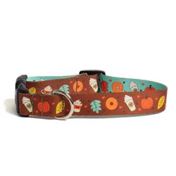 Pumpkin Spice Printed Sport Dog Collection (Brown facing out)
