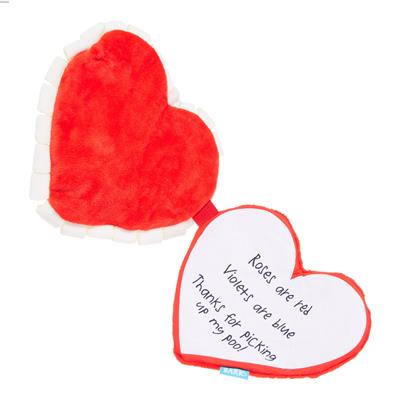 BARK Valentine's Be Mine Growlentine Plush Dog Toy M/L