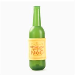 Boozy Tailz — Champagne — TPR Rubber Dog Toy