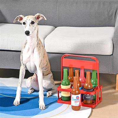Boozy Tailz — Pup Light —TPR Rubber Dog Toy