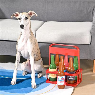 Boozy Tailz— Paws Light — TPR Rubber Dog Toy