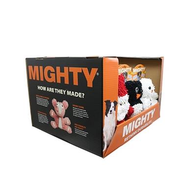 Mighty® Microfiber Ball Santa Snowman & Penguin PDQ - 15 Units