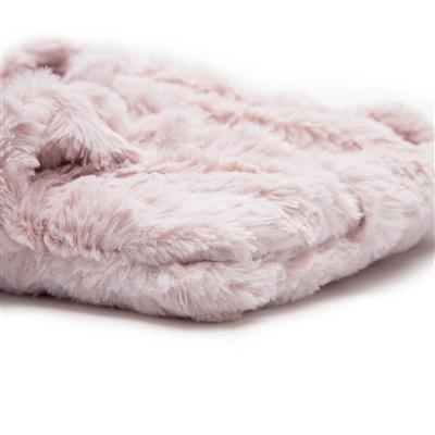 Nesting Bed - Blush Pink Minky Fur