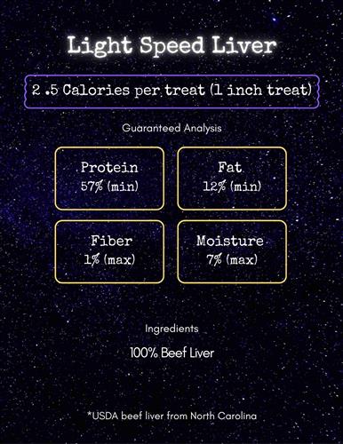 Light Speed Liver Training Treats