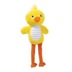 Spring Chicken Plush Dog Toy