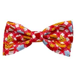 Fast Food Frenzy Bow Tie
