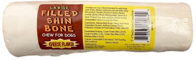 3-4" Peanut Butter Stuffed Sterilized Shin Bone - limited ingredient