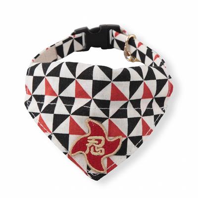 Ninja Cat Bandana Collar (Black)