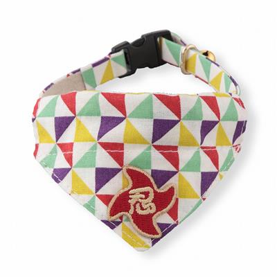 Ninja Cat Bandana Collar (Yellow)
