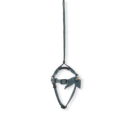ZEN Fish Charm Cat Harness & Leash Set (Blue)