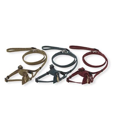 ZEN Fish Charm Cat Harness & Leash Set (Blue)