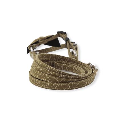 ZEN Fish Charm Cat Harness & Leash Set (Green)