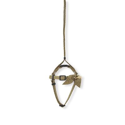 ZEN Fish Charm Cat Harness & Leash Set (Green)