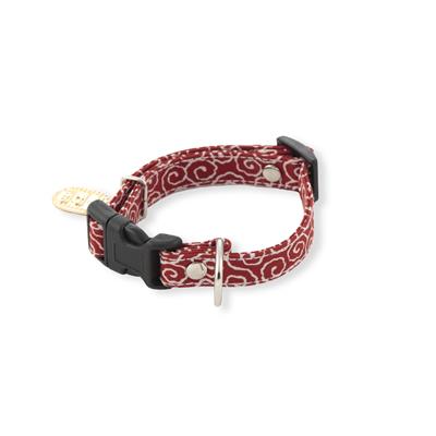 Ninja Dog Collar (Medium, Red)