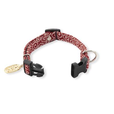 Ninja Dog Collar (Medium, Red)