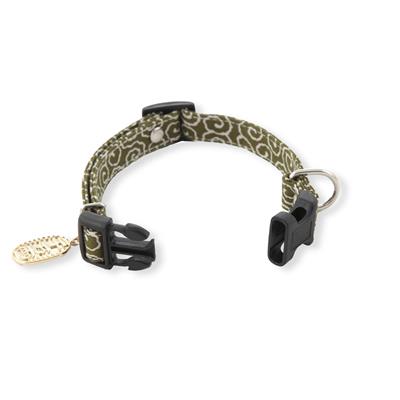 Ninja Dog Collar (Small, Green)