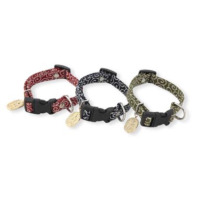 Ninja Dog Collar (Medium, Green)