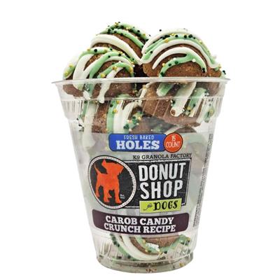 Donut Holes, Saint Patty’s Day - Carob Candy Crunch Recipe Dog Treats 15ct