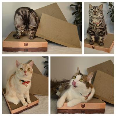 Premium High-density Cat Scratcher Replacement Pad Wide (2 Pack)