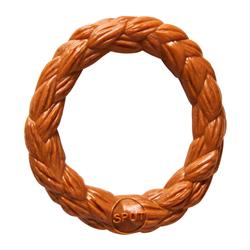 Bam-Bone Braid Ring Dog Toy Hickory, 1ea/5 in