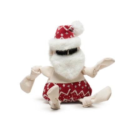 Beach Bum Santa Knottie® Plush Dog Toy