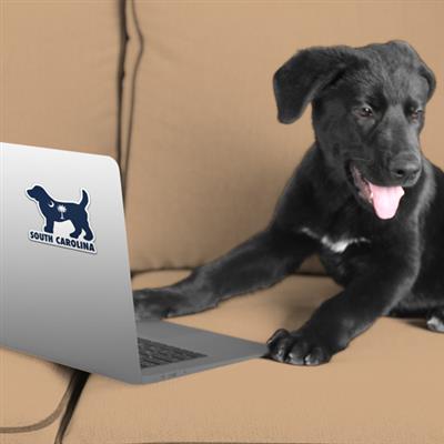 South Carolina Dog - 3" Sticker