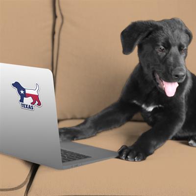 Texas Dog - 3" Sticker