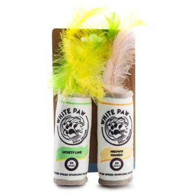 White Paw (Mango & Lime) Organic Catnip Toys by Haute Diggity Dog + Kitty