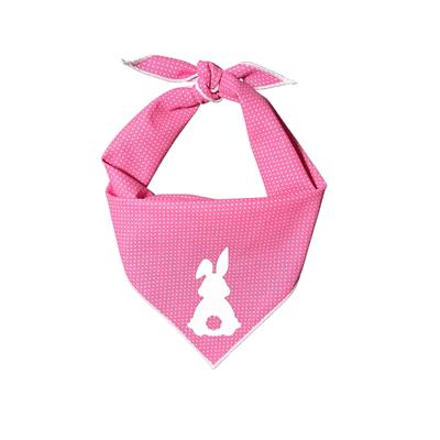 Easter, Easter Bandana, Easter Bunny, Spring Bandana, Pink Bunny