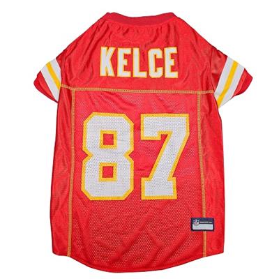 Travis Kelce Kansas City Chiefs Mesh NFL Jerseys by Pets First