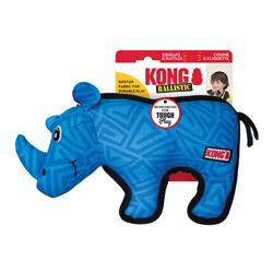KONG Ballistic Dog Toy Rhino, MD/LG (2 pack)