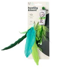 Kitty Klaw Lime Feather Teasers 2pk Refill Cat Toy
