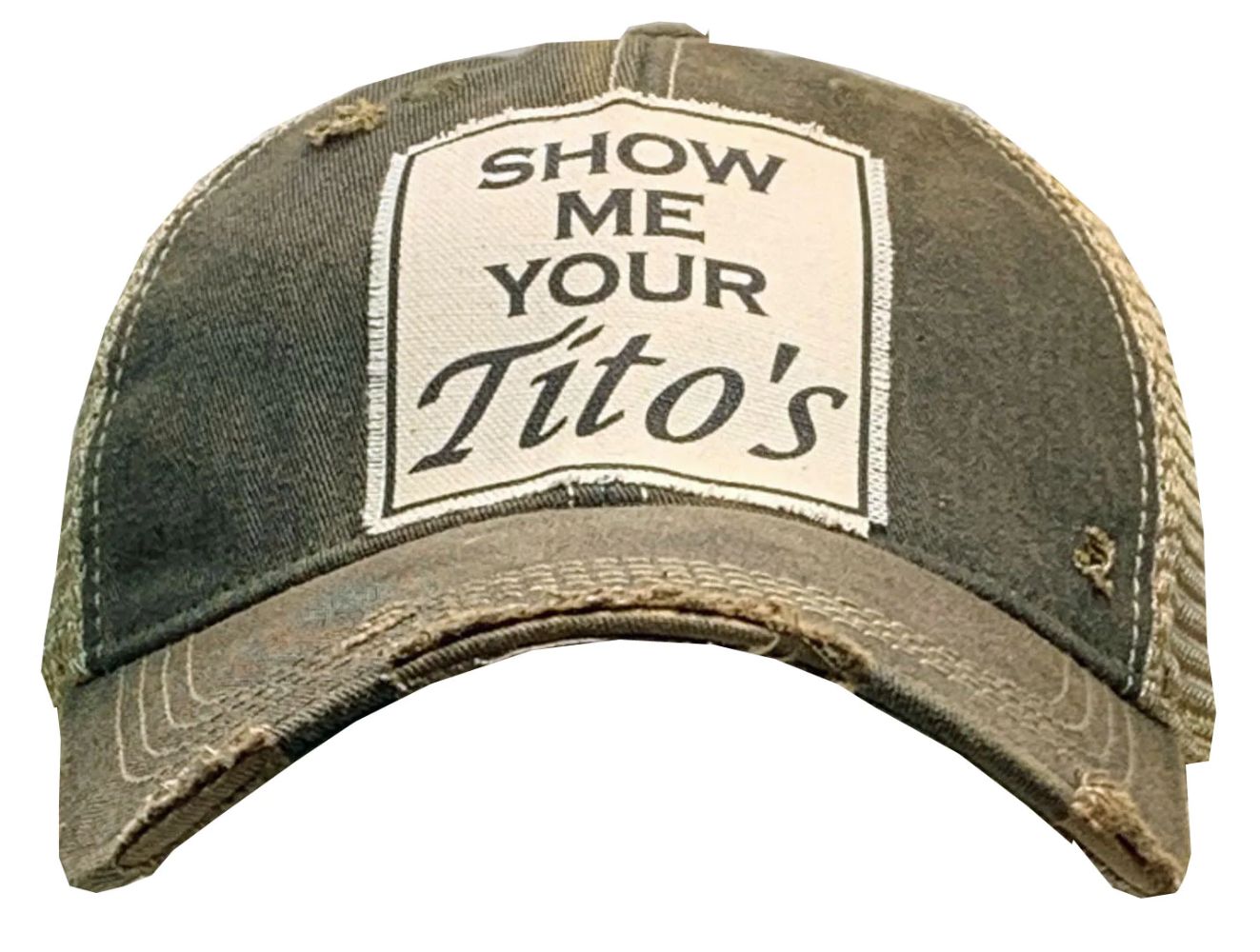 Targa In Latta Vintage DILUKE "Show Me Your Tito" - Cartello In Alluminio 10x40 Cm Per Bar, Pub, Garage, Grotta Dell'Uomo - Decorazione Da Parete Regalo