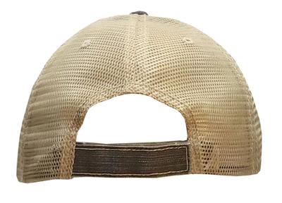 Light Brown "Horse Girl" Distressed Trucker Cap