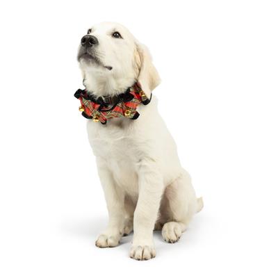 Shiny Christmas Plaid Scrunchie