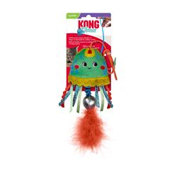 KONG Teaser Jellyfish Cat Toy Assorted 1ea/One Size
