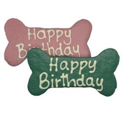 Natural Birthday Bone 6" 82901 Natural Choice Hand Decorated