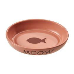 Spot Portofino Oval Cat Dish Blush Pink, 1ea/6 in