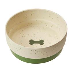Spot Sedona Dog Dish Spruce Green, 1ea/7 in