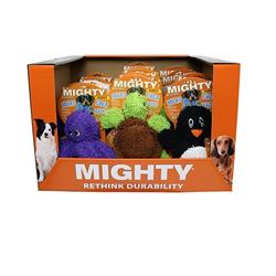 Mighty® Microfiber Ball Octopus, Turtle and Penguin PDQ - 15 Units