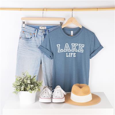 LAKE Shirt | LAKE LIFE Shirt | People Shirts | Printed Tshirt | Human Dog Gear | Unisex | T-shirt Person