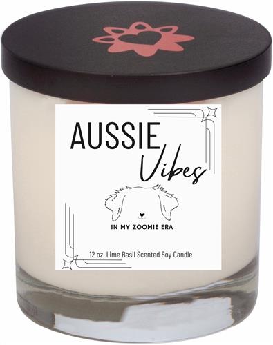 Aussie Pup Vibes Candle, 12 oz. Candle
