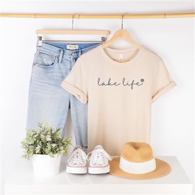 LAKE Shirt | LAKE LIFE Shirt | People Shirts | Printed Tshirt | Human Dog Gear | Unisex | T-shirt Person