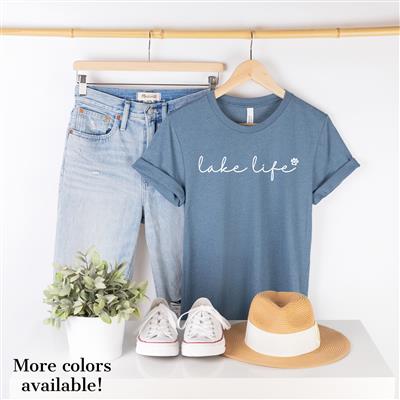 LAKE Shirt | LAKE LIFE Shirt | People Shirts | Printed Tshirt | Human Dog Gear | Unisex | T-shirt Person